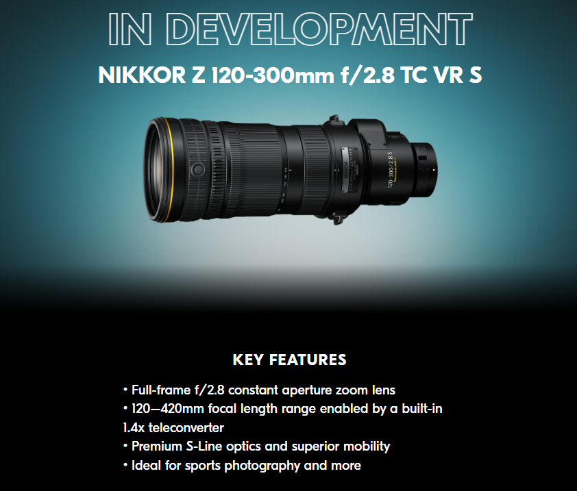 Nikon - In Devolopment - Lens Announcement - May 2026